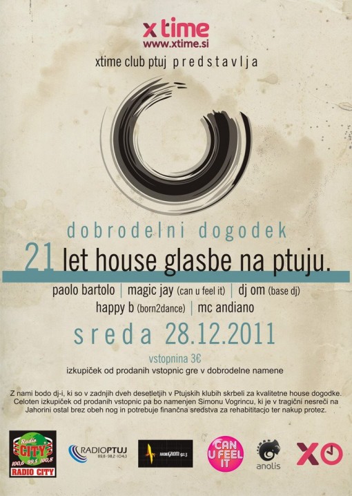 21 let House Glasbe